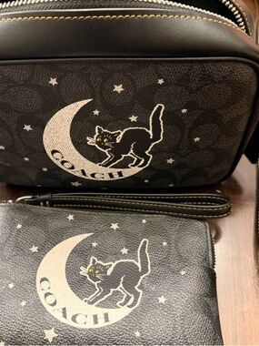 Coach Limited-Edition Halloween Black Cat & Mood Set RARE
